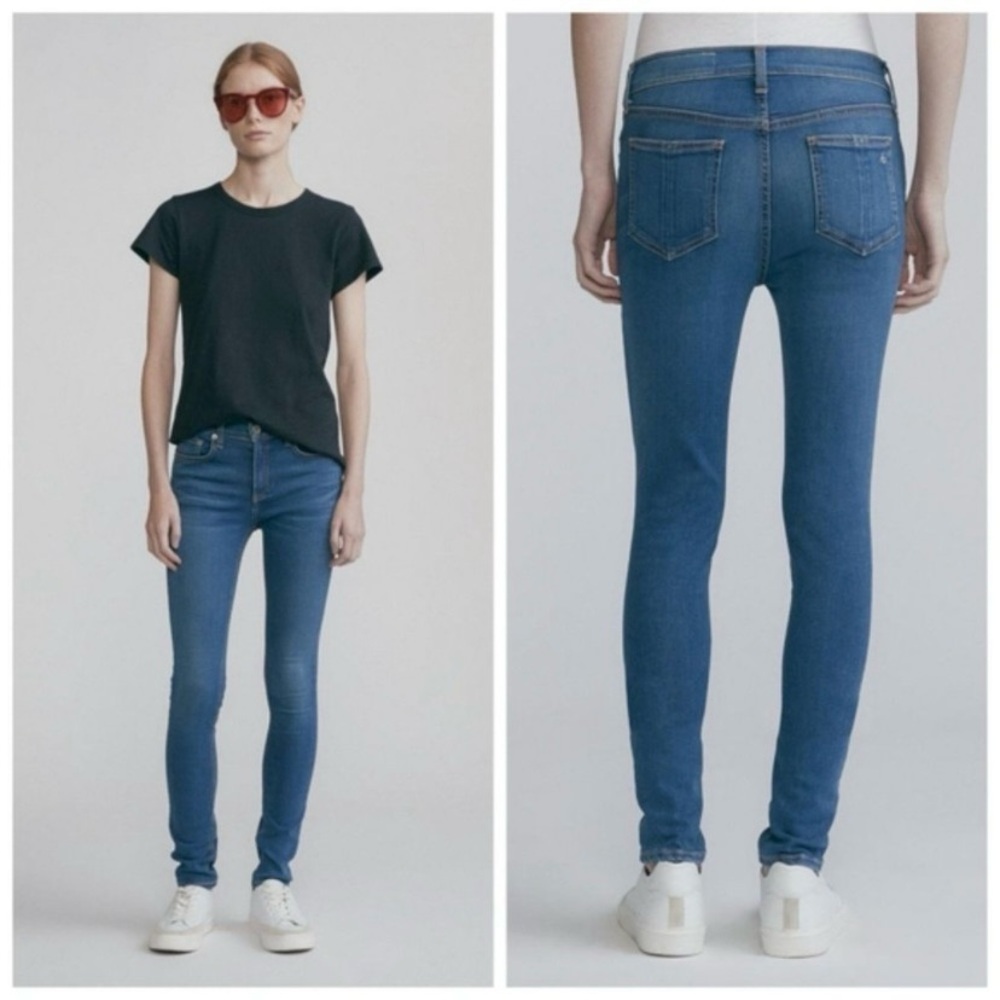 rag & bone Mid-Rise Skinny in Aberdeen